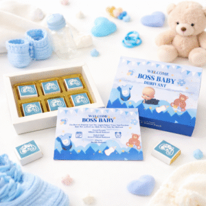 6 Chocolate Box Birth Announcement Gifts